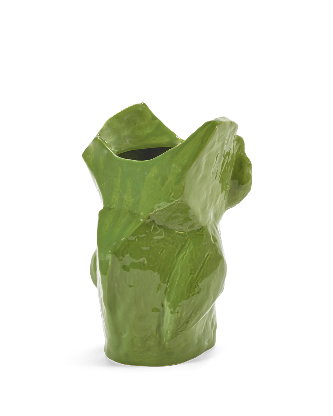 Owl Vase L Green After Midnight